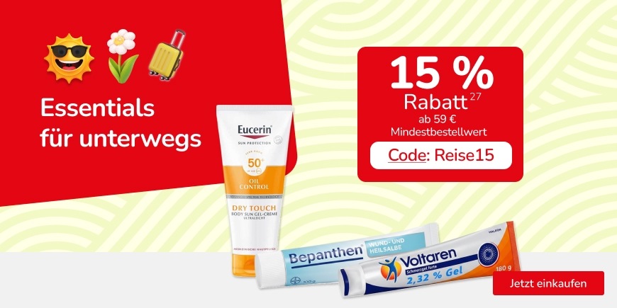 Ihre Essentials für unterwegs