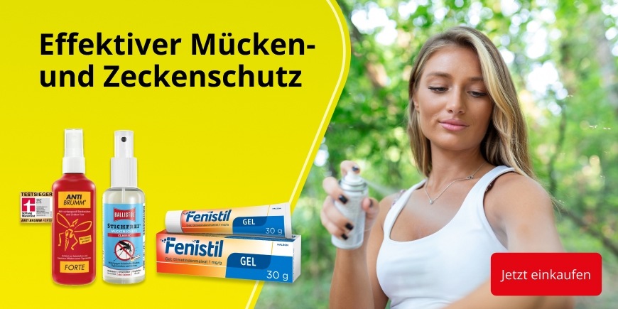 Effektiver Mücken- und Zeckenschutz