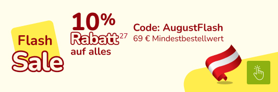 10 % Rabatt auf alles mit Code AugustFlash - Weitere Bedingungen unter Fußnote 27