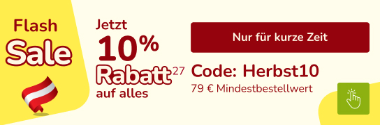 10 % Rabatt auf alles mit Code Herbst10 - Weitere Bedingungen unter Fußnote 27