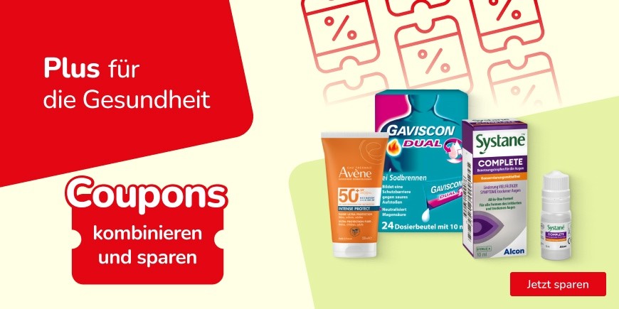 Coupons kombinieren und sparen